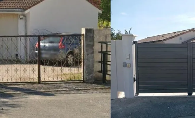 Portail Aluminium KSM GILI à Romans-sur-Isère