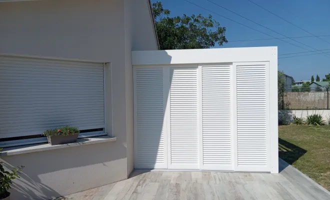Pergola bioclimatique, Romans sur isère